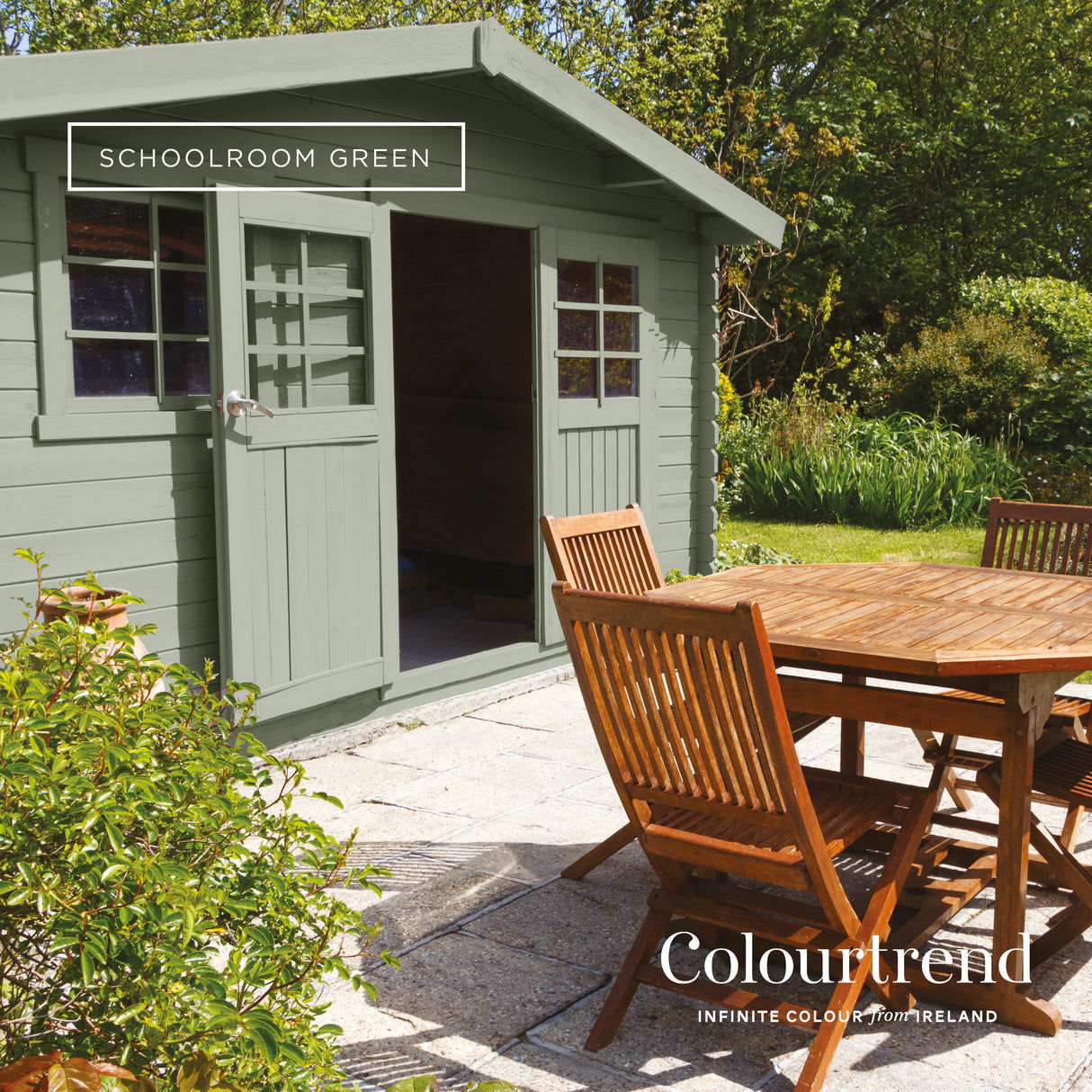 Colourtrend Historic Schoolroom Green
