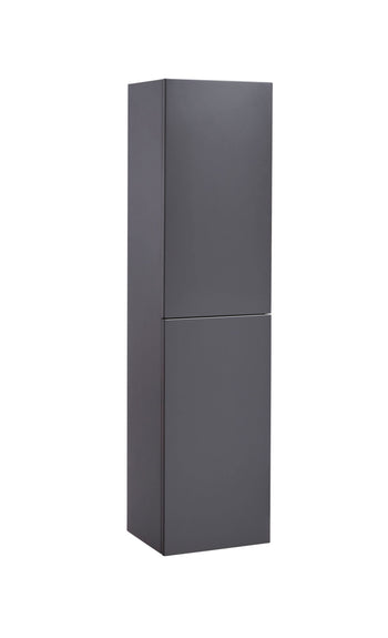 Storm Grey Tall Boy Cabinet 2 Door Column | TAVTACOLTSG