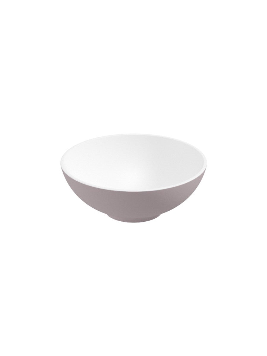 Skål Round Wash Basin & Waste 400x150 White