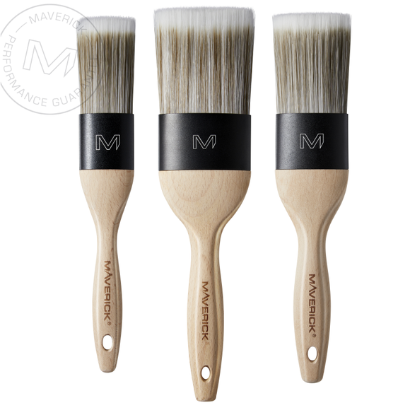 Maverick Series X Paint Brush Set 3 Piece | 00190