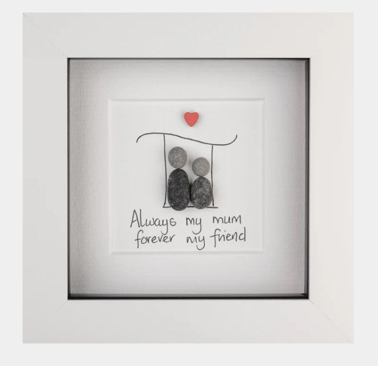Simply Mourne Always My Mum Forever My Friend - White | 001W4X4