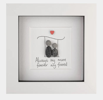 Simply Mourne Always My Mum Forever My Friend - White | 001W4X4