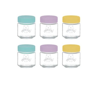 Kilner Set Of 6 Kids Jars 110ml | 0025.016