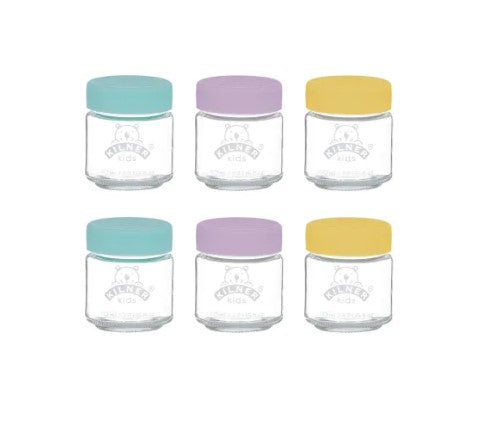 Kilner Set Of 6 Kids Jars 110ml | 0025.016