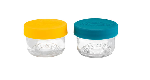 Kilner Set Of 2 Snack And Store Pots 125ml | 0025.024