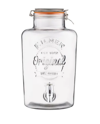 Kilner Clip Top Round Drinks Dispenser 8L | 0025.403