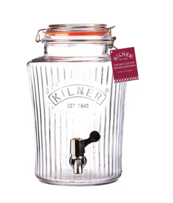 Kilner Clip Top Vintage Drinks Dispenser 5L | 0025.407