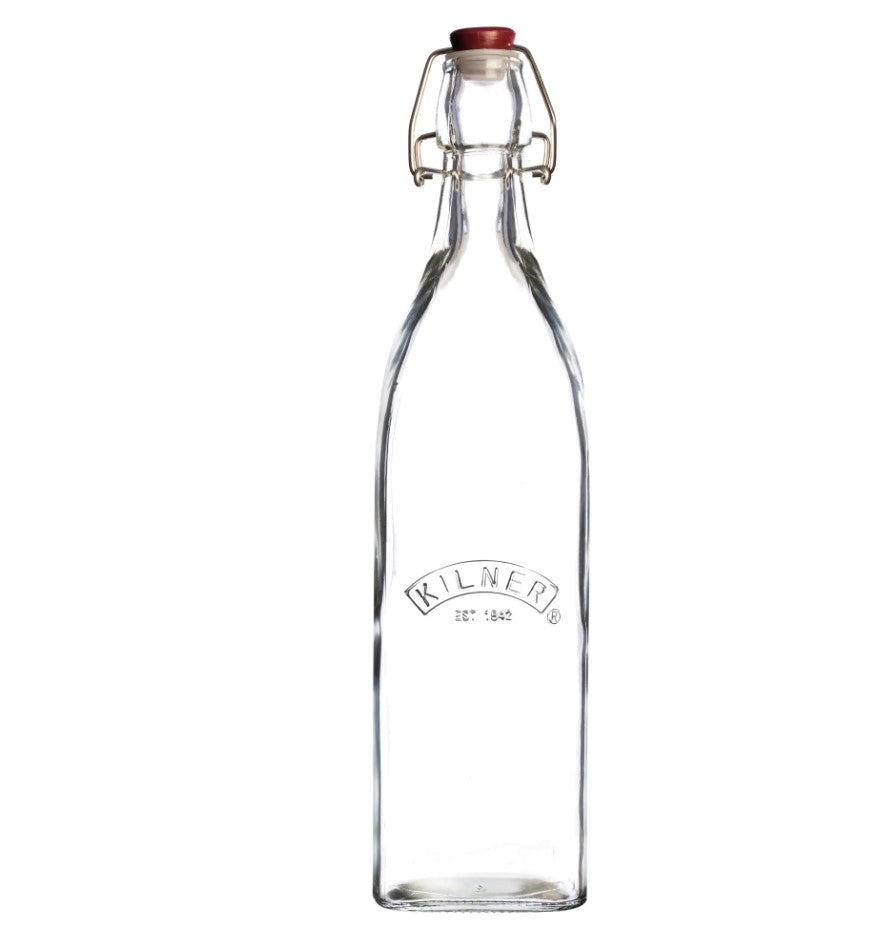 Kilner Clip Top Square Bottle 1 Litre | 0025.472
