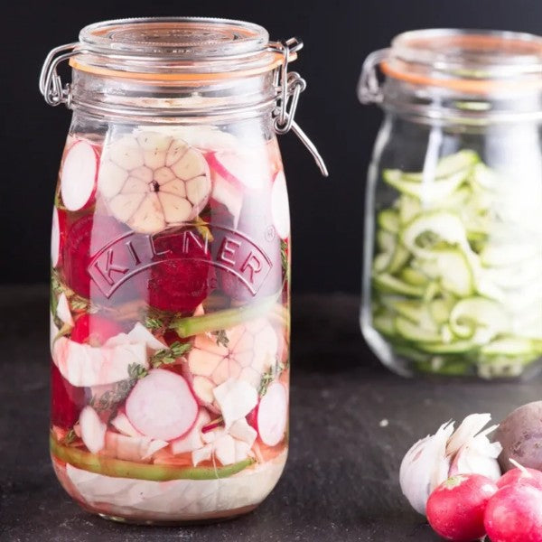 Kilner 1.5L Clip Top Round Jar | 0025.492
