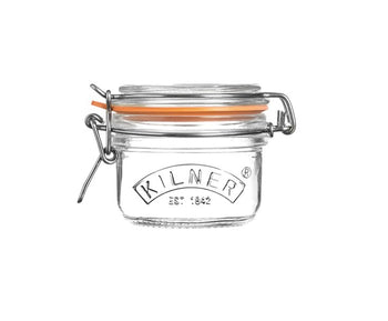 Kilner Clip Top Round Jar 0.125 Litre | 0025.496