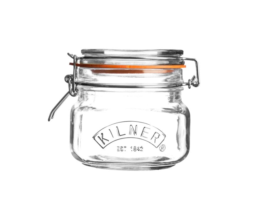 Kilner Clip Top Square Jar 0.5 Litre | 0025.510