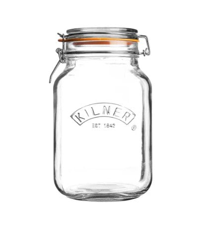 Kilner Clip Top Square Jar 2 Litre | 0025.513