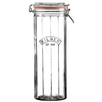 Kilner 2.2L Facetted Clip Top Jar | 0025.736R