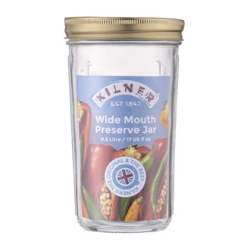 Kilner 500ml Wide Mouth Preserve Jar | 0025.888