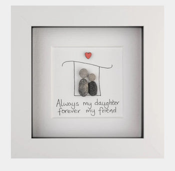 Simply Mourne Always My Daughter Forever My Friend - White | 002W4X4