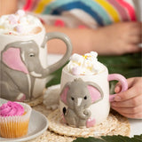 Price & Kensington Elephant Mugs 19.5cl Set of 2 | 0059.077R