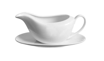 Price & Kensington Simplicity Gravy Boat And Saucer | 0059.427