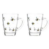 Price & Kensington Sweet Bee Glass Mugs 28cl Set of 2 | 0059.680R