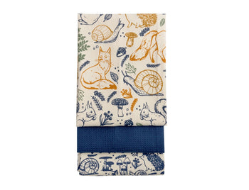 Woodland Set Of 3 Tea Towels | 0059.756
