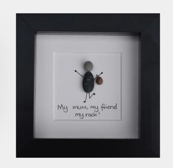 Simply Mourne My Mum My Friend My Rock - Black | 010B4X4