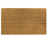 JVL Manor Plain Latex Coir Doormat 40x70cm - Natural | 02-242