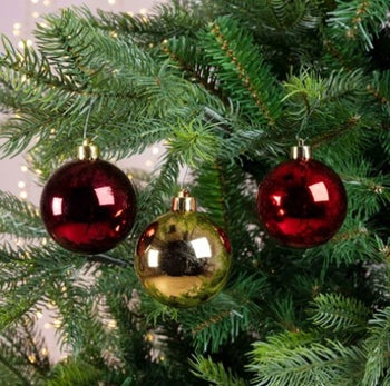 6cm Shatterproof Baubles | 020351