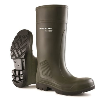 Dunlop Purofort Wellington Green Size 43/09 | 020386