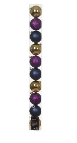 6cm Shatterproof Baubles | 020849