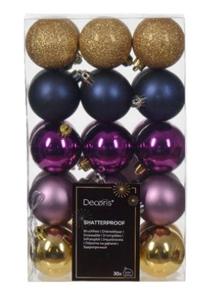 6cm Shatterproof Baubles | 021006