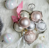6cm Blush Pink Shatterproof Baubles | 021924