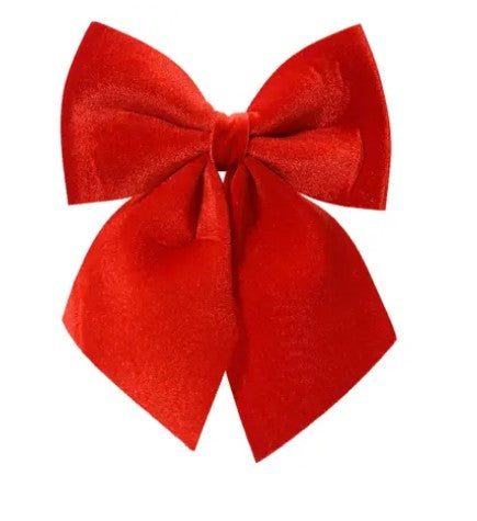 Polyester Bow Pack of 3 - Christmas Red  | 024709