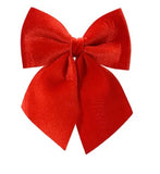 Polyester Bow Pack of 3 - Christmas Red  | 024709