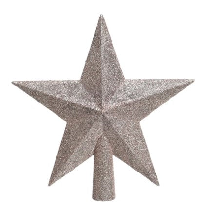 Shatterproof Glitter Tree Topper
