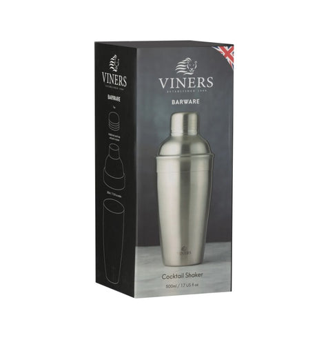 Viners Barware 500ml Silver Cocktail Shaker Giftbox | 0302.210