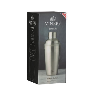 Viners Barware 500ml Silver Cocktail Shaker Giftbox | 0302.210