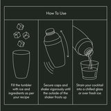 Viners Barware 500ml Silver Cocktail Shaker Giftbox | 0302.210