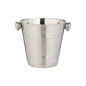Viners Barware 1L Silver Single Wall Ice Bucket  | 0302.216