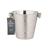 Viners Barware 1L Silver Single Wall Ice Bucket  | 0302.216