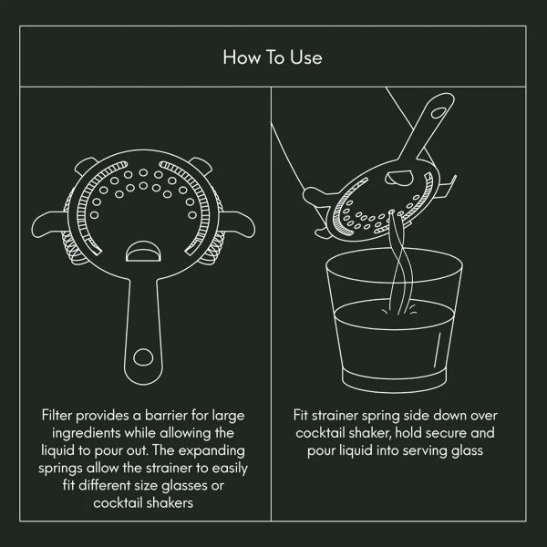 Viners Barware Cocktail Strainer | 0302.224