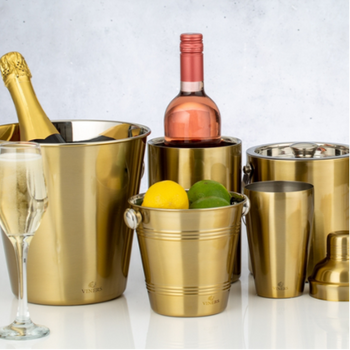 Viners Barware 4L Gold Champagne Bucket | 0302.233