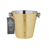 Viners Barware 1L Gold Single Wall Ice Bucket | 0302.234