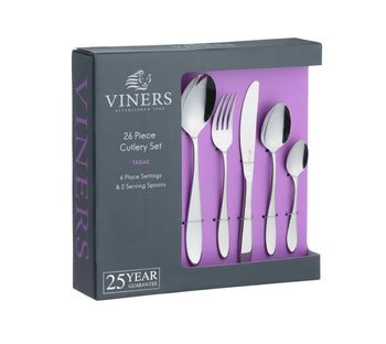 Viners Tabac 18/0 26 Pce Cutlery Set Giftbox | 0302.918