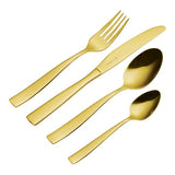 Viners Everyday Purity Gold 18/0 16 Piece Cutlery Set | 0303.132