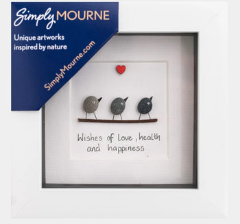 Simply Mourne Wishes of Love Health & Happiness - White | 038W4X4