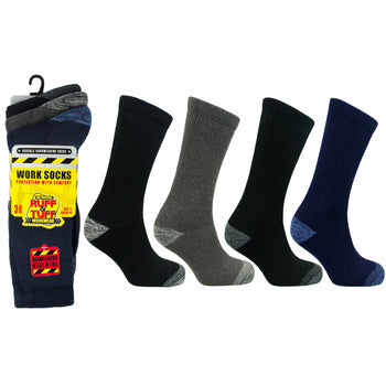 Ruff & Tuff Work Sock 3pk Assorted | 043159