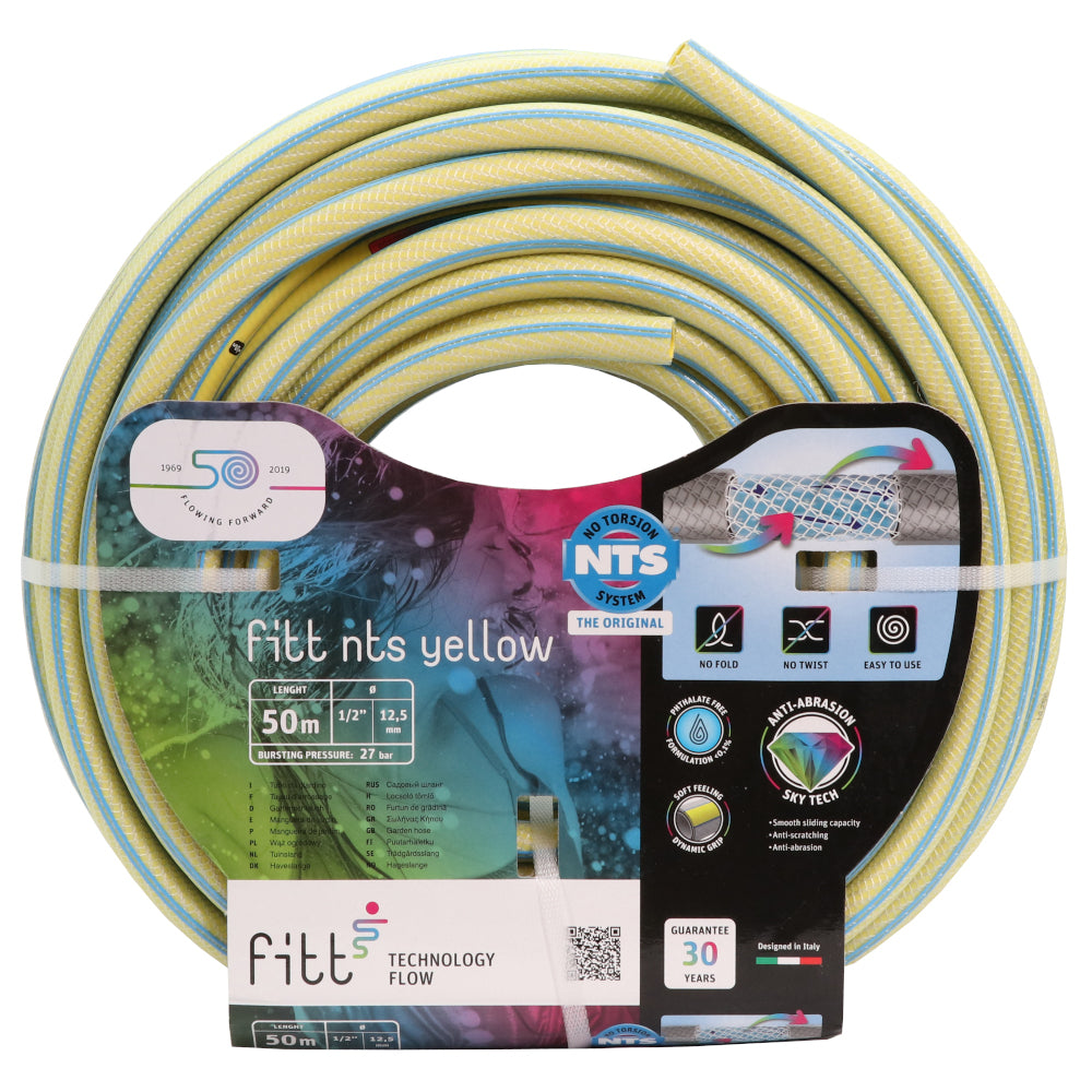 Fitt NTS Yellow 1/2 Inch 25Mtr Coil Yellow | 053281