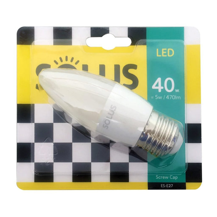 Solus 40W=5W ES SMD C35 Candle LED Non-Dimm | 060058S