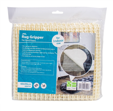 JVL Rug Safe - Rug Gripper for Hard Floors 60x90cm | 07-001
