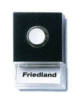 Honeywell Door Bell Push Black | 1003-32