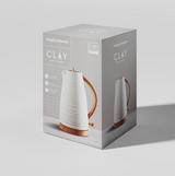 Morphy Richards Clay 1.7L White Jug Kettle - China Clay | 103102